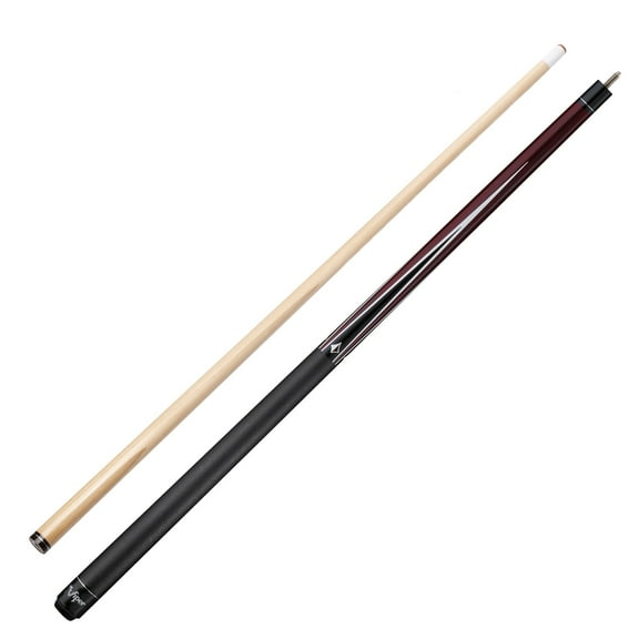 Viper Diamond 58" Billiard/Pool Cue, 2 Piece, Burgundy, 19 Ounce