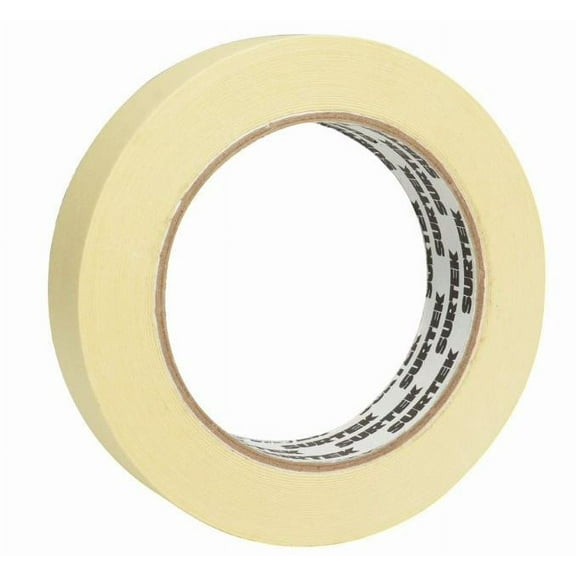 Surtek Masking Tape, 1" x 50m, Clear