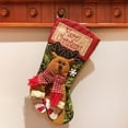 thumbnail image 1 of Christmas Stockings Sack  Gift Candy Bag Elder, 1 of 4