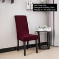 thumbnail image 2 of Unique Bargains Dining Chair Cover,Stretch Bar Stool Slipcover Kitchen Chair Protector Spandex Chair Seat Cover for Home Decorative, 2 of 8