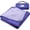 Blue Purple, variant on Large Outdoor Blanket Extra Thick Fleece Stadium Blanket for Camping, , Pet, Picnics - Windproof, Wearable, Machine Washable 80" x 58" (Smoky Gray)