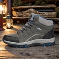 thumbnail image 3 of Botas de senderismo para hombre y mujer zapatos de senderismo para acampar al aire libre zapatos para caminar, 3 of 8
