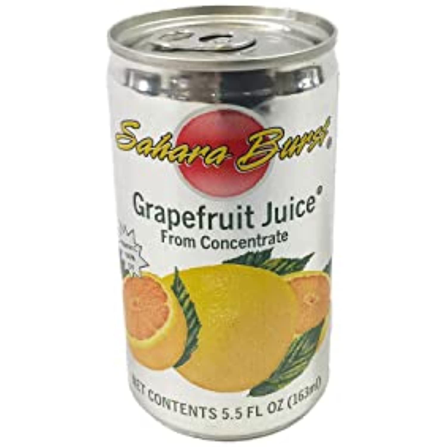 Sahara Burst Grapefruit Juice 100% From Concentrate - Unsweet Can