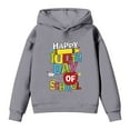 thumbnail image 7 of JAJAHO 100 Days Of School Shirts Kids Long Sleeve Sweatshirt Casual Hoodies Pullover 100 Days Celebration Trendy Tops, 7 of 7