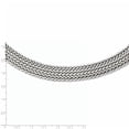 thumbnail image 3 of 925 Sterling Silver Mesh Tressé Collier Pendentif Charme, 3 of 7