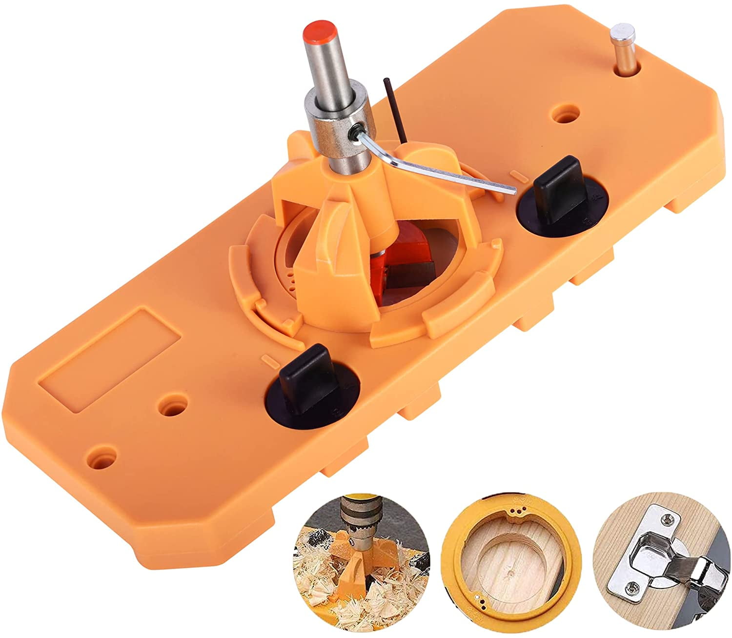 WEIS 35mm Concealed Hinge Jig Hinge Drilling Jig Hole Drill Guide
