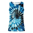 thumbnail image 4 of RYRJJ Mens Summer Beach Tank Top Hawaiian Graphic Print Sleeveless Muscle Basic Tee Vacation Shirts(Dark Blue,M), 4 of 5
