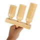 thumbnail image 4 of 1 juego de güiro de madera, instrumento de percusión, instrumento musical, juguete de desarrollo musical, instrumento musical de madera, instrumento de bloque de madera con baqueta rítmica, 4 of 7