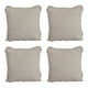 thumbnail image 1 of Cojin Decorativo Cuadrado grande Set de 4 DICASA Cros Arena, 1 of 4