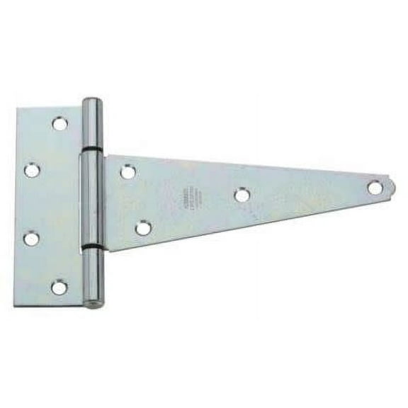 National Hardware - V286 8" Heavy Duty T-Hinges With No Screws - Boxed Loose