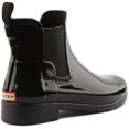 thumbnail image 3 of Hunter Women's Refined Gloss Slim Fit Chelsea Boot Black WFS2201RGL BLK, 3 of 6