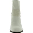 thumbnail image 3 of Vionic Womens Carnelia Leather Square Toe Ankle Boots, 3 of 3