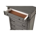 thumbnail image 4 of Grace Traditional Chest Made With Wood in Gray, 4 of 5