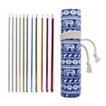 thumbnail image 5 of 11Pcs Tunisian Crochet Hook Needle For Blanket Sweater Scarf Bag Hat 27cm Long Aluminum Afghan Knitting Needle 2mm-8mm, 5 of 8