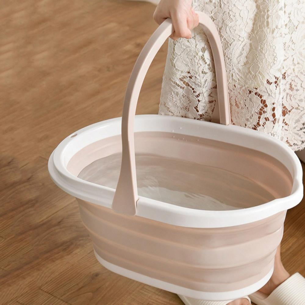 Household cleaning folding bucket shrink bucket car portable car