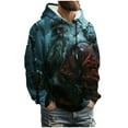 thumbnail image 6 of Betivan Mens Ugly Christmas Hoodies Drawstring Sweatshirt Top 3D Printed Graphic Long Sleeve Xmas Pullover for Party Festive Party (XS-XXXXXL), 6 of 7