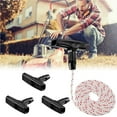 thumbnail image 2 of Starter Handle ABS Firm Structure Upgraded Trimmer Edger Brush Engine Fittings Engine Parts Chainsaw Trimmer Brush Starters Rope Starting Device Pull Cord, 2 of 9