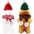 thumbnail image 3 of 2 Sets of Christmas Candy Cookie Jars Plastic Biscuit Jars Cookie Biscuit Containers Party Favors, 3 of 5