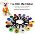 thumbnail image 3 of Portable Pets Training Clicker Animal Behavior Aids Diet Button Trainer Professional Indoor Outdoor Supplies Presents Orange, 3 of 9