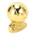 thumbnail image 3 of Trofeo conmemorativo de los fanáticos, premio Globo de Oro de 3 cm, adorno conmemorativo del partido de fútbol, premio Globo de Oro, claridad notable, 3 of 14
