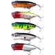 thumbnail image 2 of Topwater Popper Bait 6.5cm 11.8g Artificial Wobblers Señuelo de pesca (Plata roja) FLhrweasw Nuevo, 2 of 8