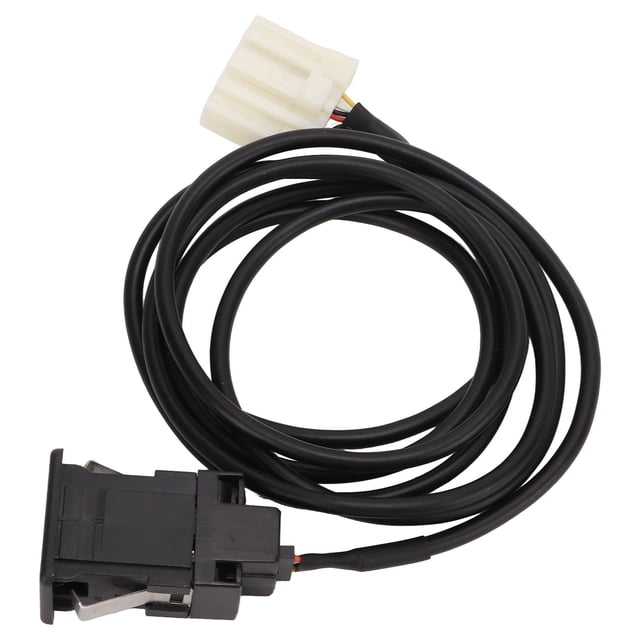 Car Stereo Wire Harness, Socket Audio Switch Cable Antiaging 150cm Length Practical Replacement For 2 3 5 6 For Upgrade