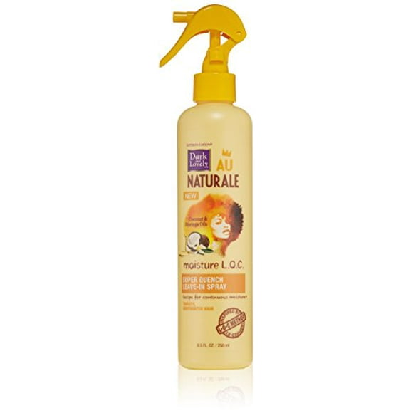 SoftSheen-Carson Dark and Lovely Au Naturale Moisture L.O.C. Super Quench Leave-In Spray, 8.5 fl oz