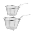 thumbnail image 5 of Raindrops 2-Pack Stainless Steel Multipurpose Frying Basket with Quick Drainage Holes for Efficient Cooking, 5 of 7