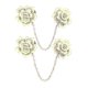 thumbnail image 1 of Clip de cadena de cárdigan Yinane 2 piezas flor para mujeres niñas, 1 of 8