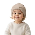 thumbnail image 3 of LYHaoo Winter Baby With Bow Knitted Soft Warm Yarn Hat For Infant Girls And Boys Cute Outfit Knit Caps,Yellow, 3 of 7