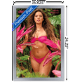 thumbnail image 3 of Sports Illustrated: Swimsuit Edition - Natalie Mariduena 22 Wall Poster, 14.725" x 22.375" Framed, 3 of 5