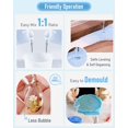 thumbnail image 4 of Nicpro 16 Ounce Crystal Clear Epoxy Resin Kit, DIY Starter Epoxy Resin Supplies with 4 Measuring Cups, 2 Silicone Sticks, Gloves, Spreader for Art Craft Casting & Coasting, Molds, Jewelry Making, 4 of 5