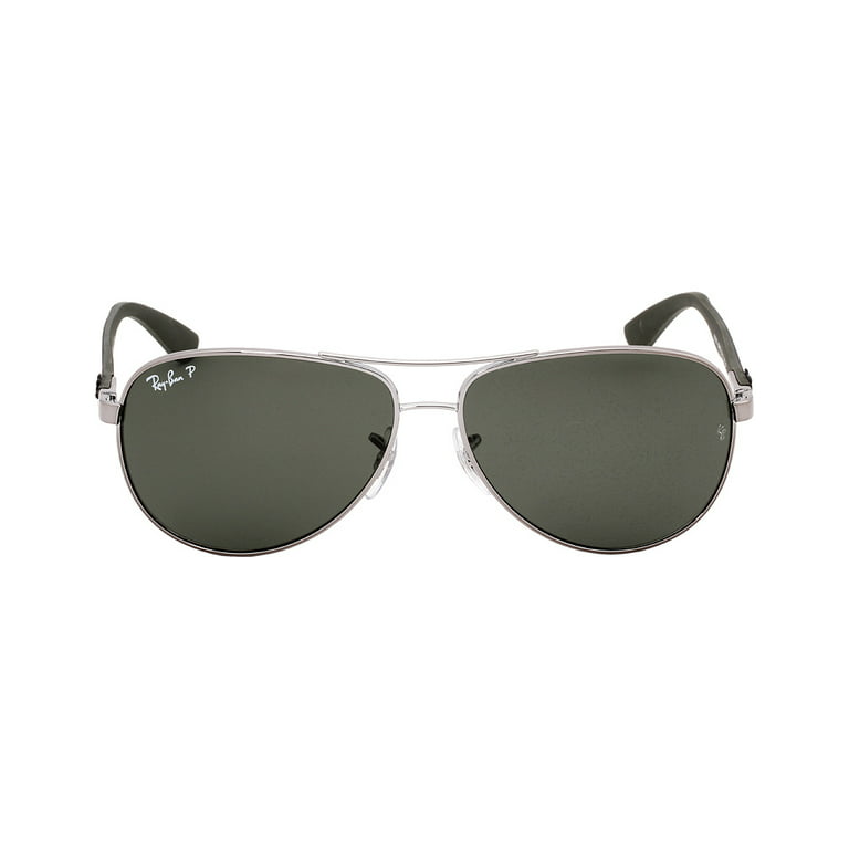 politicus Waakzaam Populair Rayban Carbon Fibre Frame Green Classic Lens Men's Sunglasses  0RB8313004N558 - Walmart.com