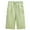 Green, variant on YUGYXL Fashion Cotton Shorts for Women Loose Plus Size Bermuda Pants with Pockets Elastic Waist Lightweight Knee Length Pants Khaki XXXL