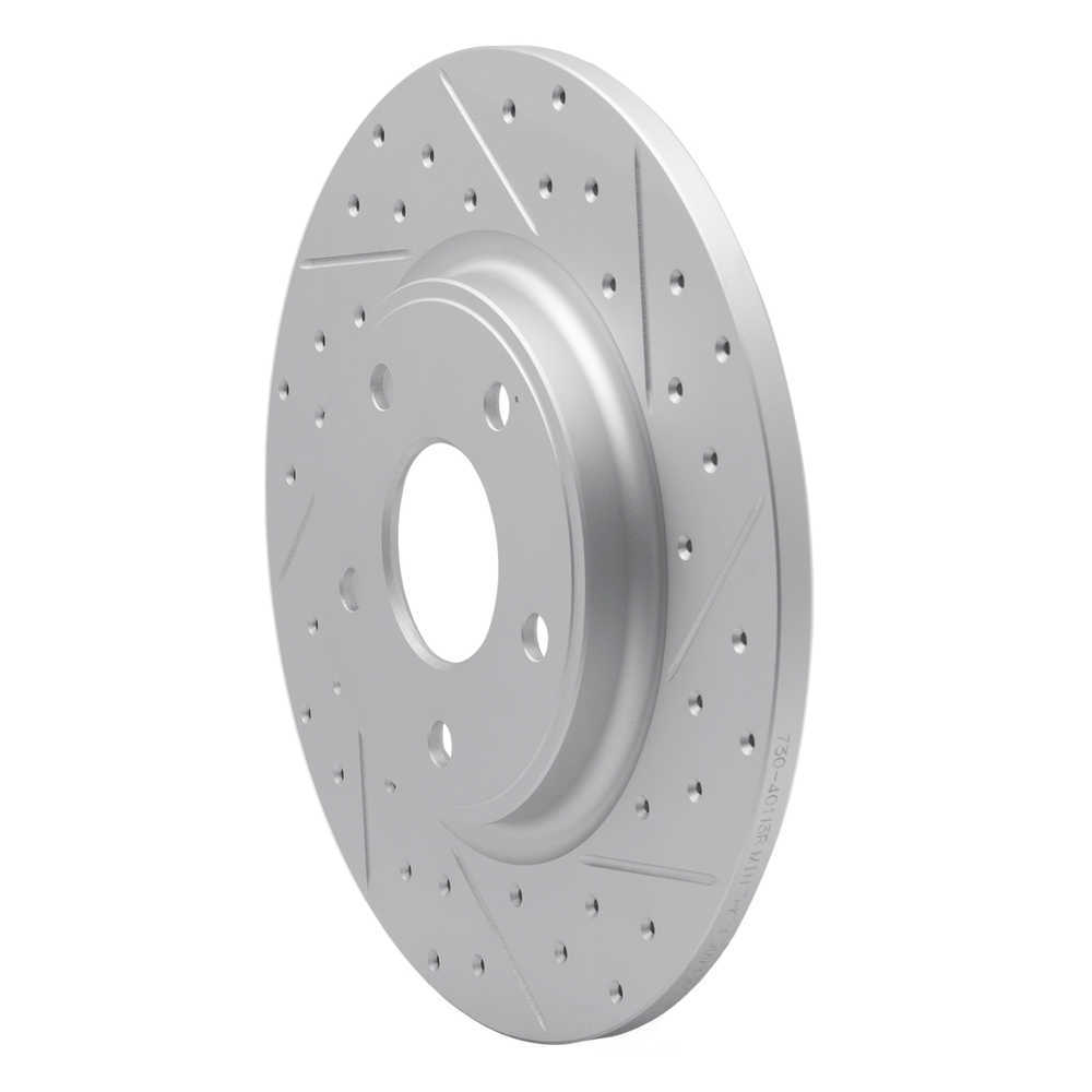 Dynamic Friction Company 830-40113R DFC Geoperformance Rotor - Drilled and Slotted