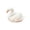 E, variant on mdesiwst Miniature Swan Figurine Mini White Swan Resin Statue Realistic Animal Ornament Dollhouse Fairy Garden Micro Landscape Decoration