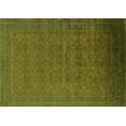 thumbnail image 1 of Ahgly Company Indoor Rectangle Oriental Green Industrial Area Rugs, 2' x 5', 1 of 4