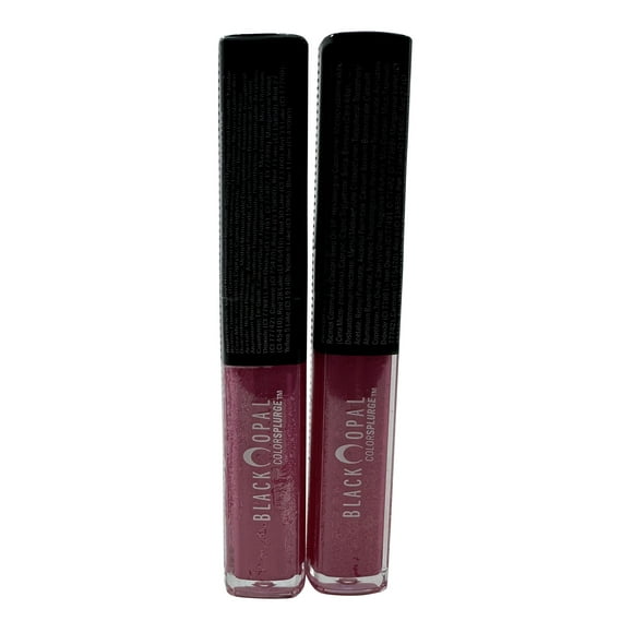 Black Opal Colorsplurge Patent Lips LJ5 Posh Lip Gloss 0.24 OZ Set of 2