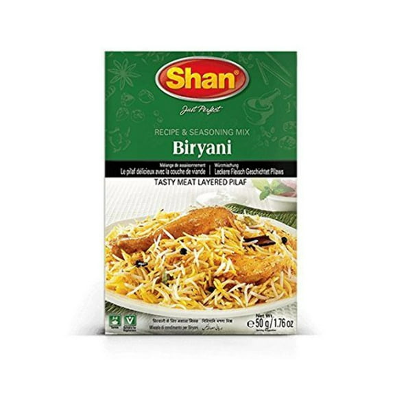 Shan Biryani Masala Recipe And Seasoning Mix 50G (Pack Of 5)