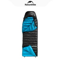 Naturehike, Lightweight Envelope Sleeping Bag, Duck Down Sleeping Bag with Hood for Adults, Water Repellent Dual-use Sleeping bag, Expandable Designed, For Hiking/Camping/RV/Home