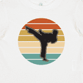 thumbnail image 4 of Inktastic Karate Martial Arts Silhouette Boys or Girls Baby T-Shirt, 4 of 5