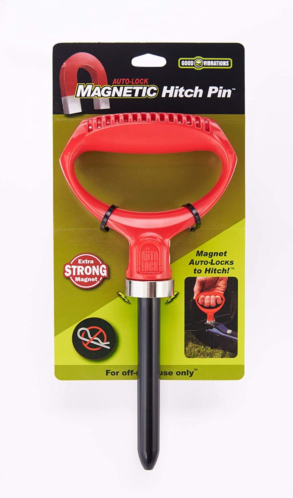 FULenQnu Hitching Pin AutoLocks to Hitch No Cotter Pin