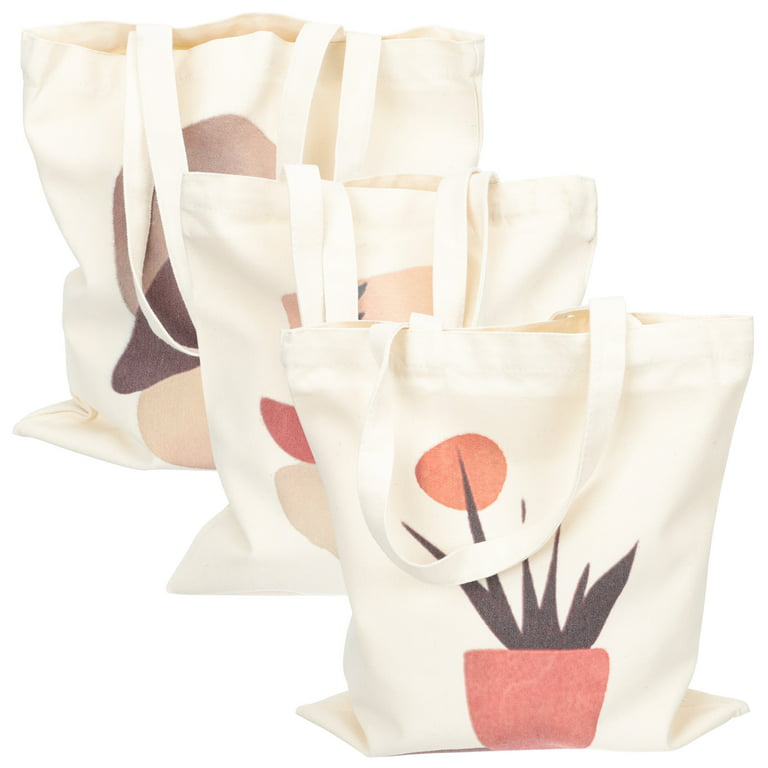 Women Canvas Bags Shopping Bag Tote Bags Reusable Grocery Handbags Storage  Bag Name Initials A Lettern Pattern Shoulder Bags Large Capacity Student  Handbag