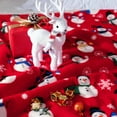 thumbnail image 3 of Sherpa Christmas Throw Blanket, Fuzzy Fluffy Soft Cozy Blanket, Fleece Flannel Plush Microfiber Blanket for Couch Bed Sofa (50" X 60", Red Snowman), 3 of 7