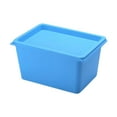 thumbnail image 1 of Organizador de almacenamiento Contenedor de almacenamiento Contenedores Cestas Armario Garaje Organizador Caja Azul 26x17x14cm, 1 of 9