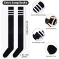 thumbnail image 3 of ORUYROP Women Thigh High Socks Knit Over Knee High Stockings Girls Tall Long Boot Leg Warmers, 3 of 7