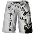 thumbnail image 1 of Traje de baño de secado rápido para hombre y niño, bañador deportivo con diseño de Tigre, León y Lobo, pantalones cortos cómodos para tabla de Surf y playa Fivean unisex, 1 of 2