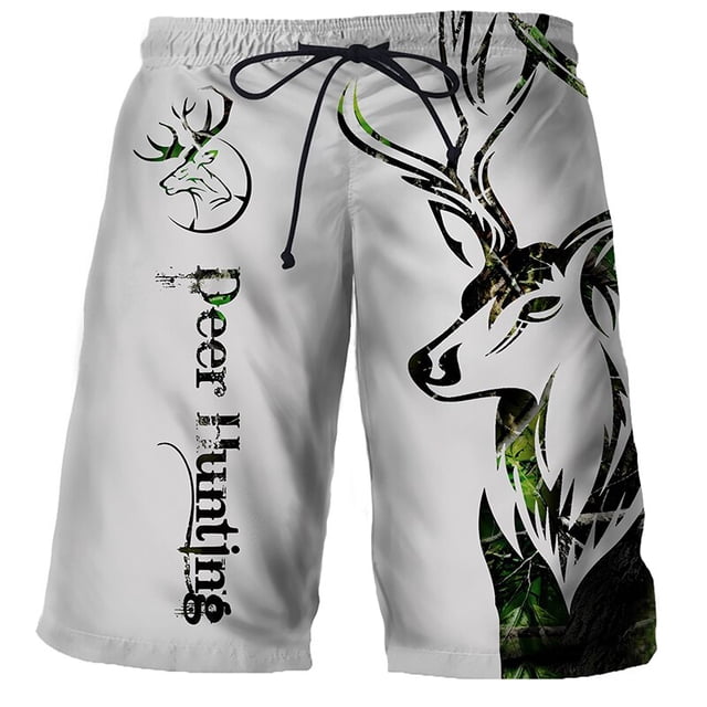 Traje de baño de secado rápido para hombre y niño, bañador deportivo con diseño de Tigre, León y Lobo, pantalones cortos cómodos para tabla de Surf y playa Fivean unisex