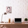 thumbnail image 2 of Stupell Industries Woman And Deer Pink Animal Painting Gray Framed Art Print Wall Art, 11x14, by Sally B, 2 of 5