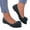 Dark Green, variant on IEMIEMIEM Women's Flat Shoes Pointed Toe Faux Suede Slip On Elegant Bow Knot Ballet Flats Non Slip Comfortable Slip On Walking Loafers Light Green 8.5 Wide